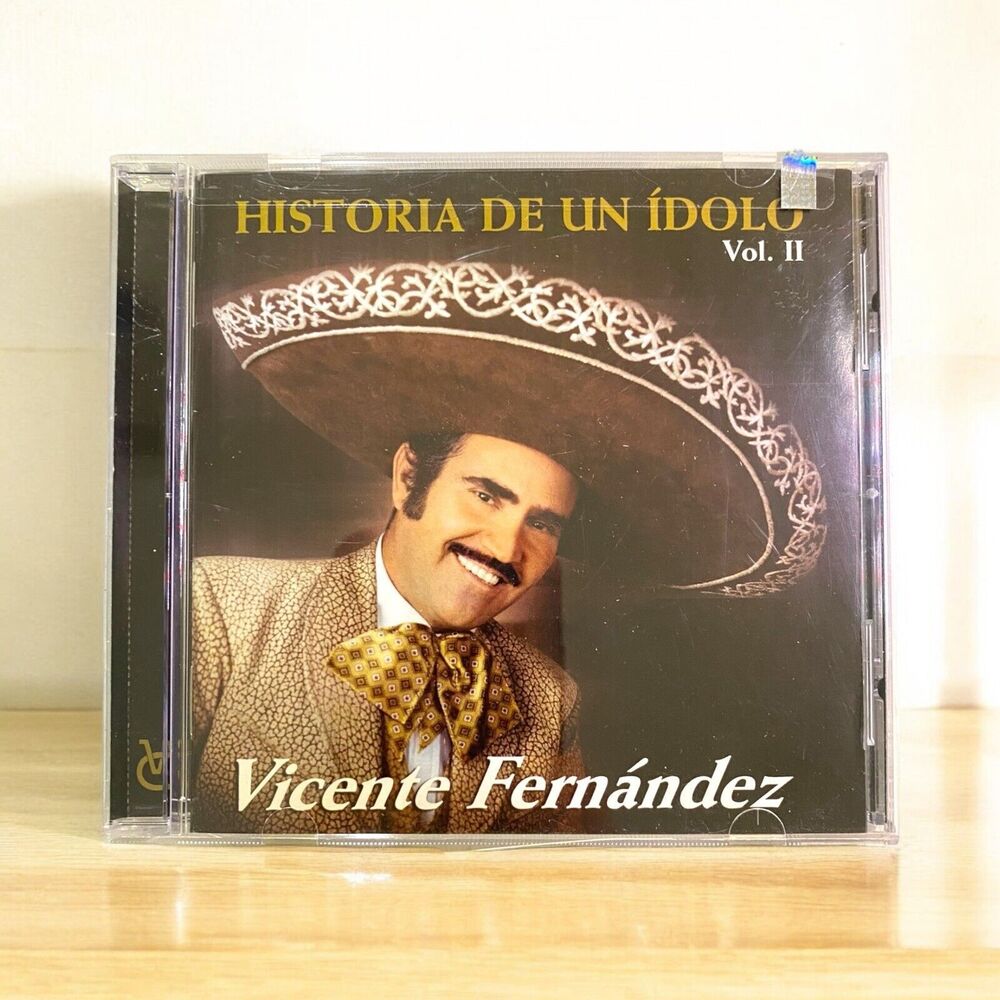Vincente Fernandez CD Historia De Un Idolo Vol 2 (2002 Sony) VG+ 18 Songs